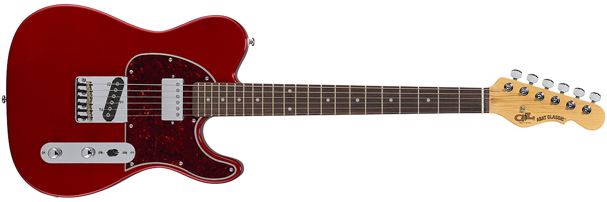 G&L Tribute ASAT Classic Bluesboy Candy Apple Red, RW